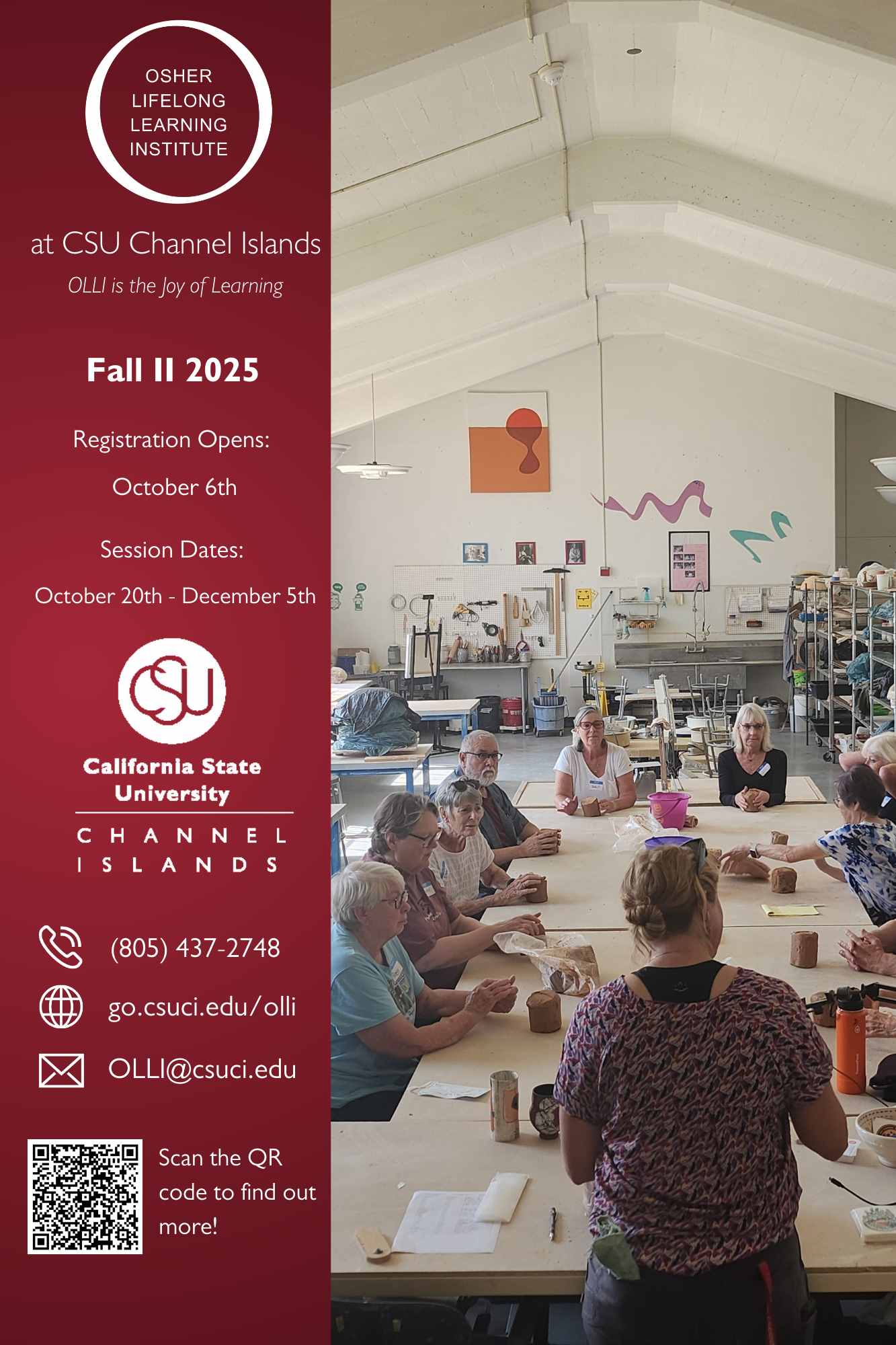 OLLI Summer Taste 2025 Catalog Cover