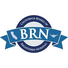 california board of registered nurses logo